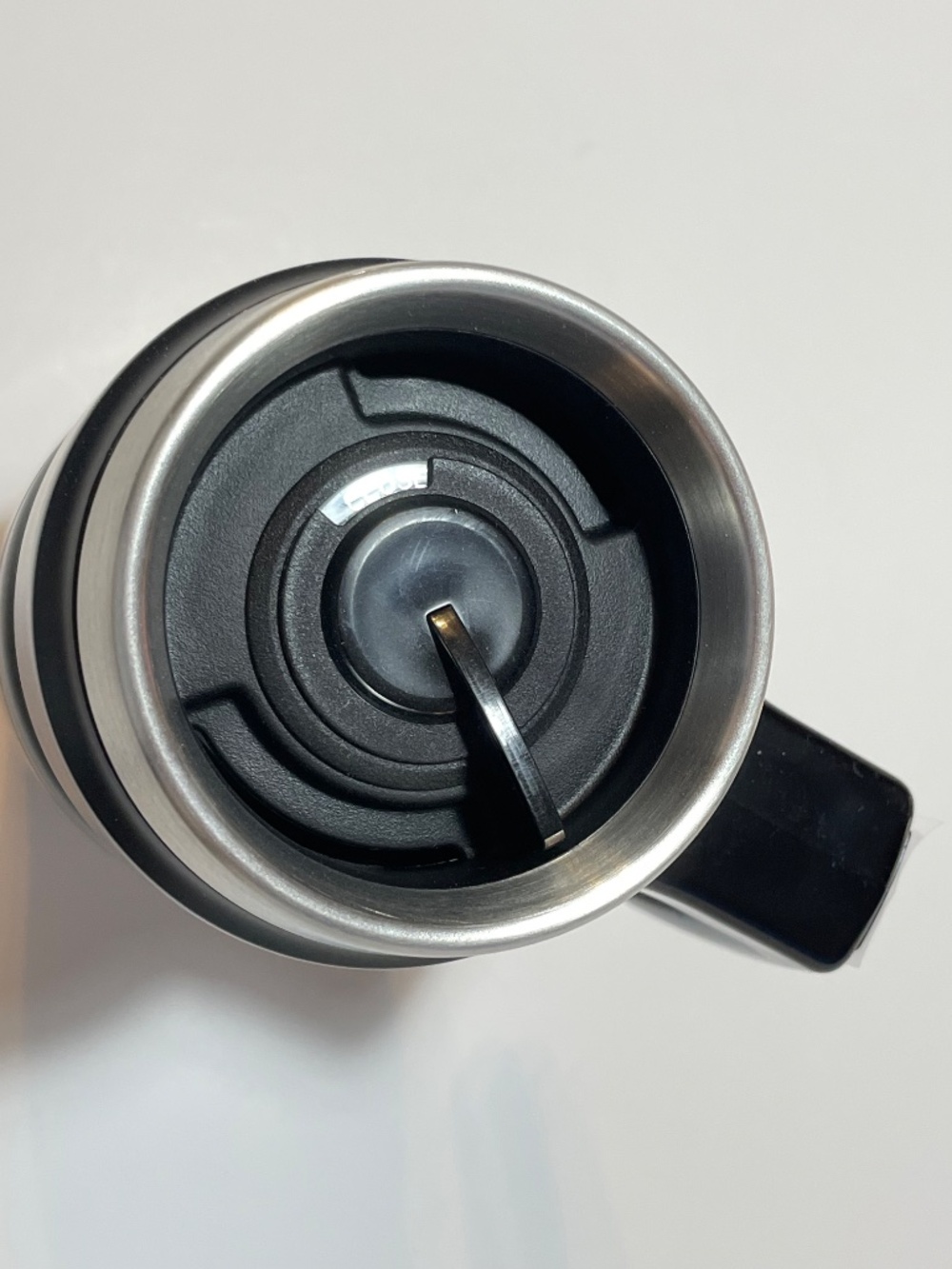 Thermos Stainless Steel Travel Mug 16 oz. Black NWT - Picture 5 of 6